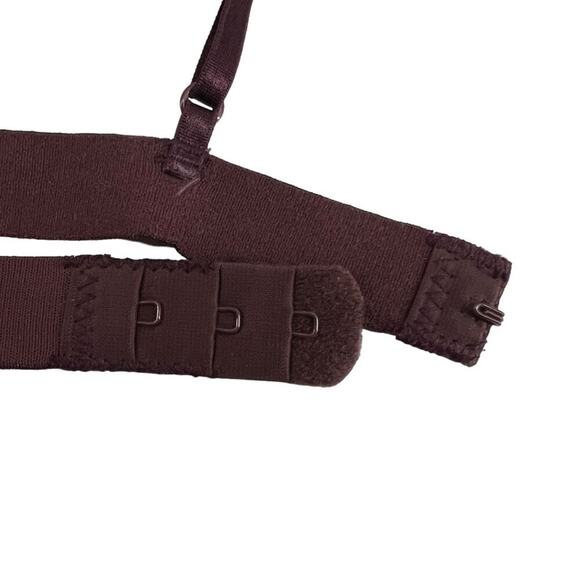 Forever 21 Deep Chocolate Lace Bralette Strappy Small - Picture 5 of 6